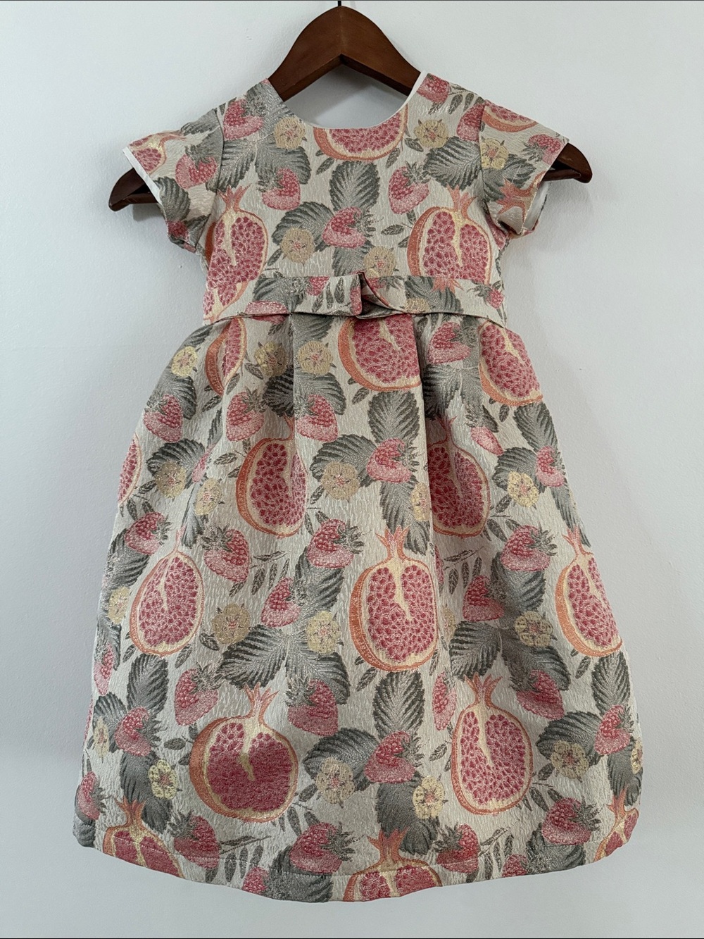 Bognar & Piccolini Pomegranate Print Party Dress